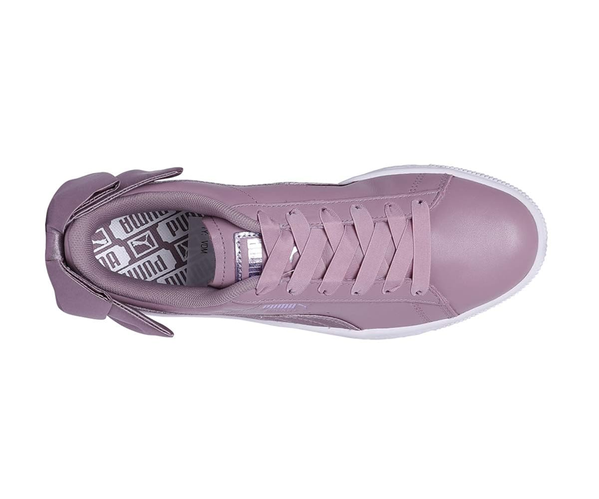 puma women's basket bow sneakers