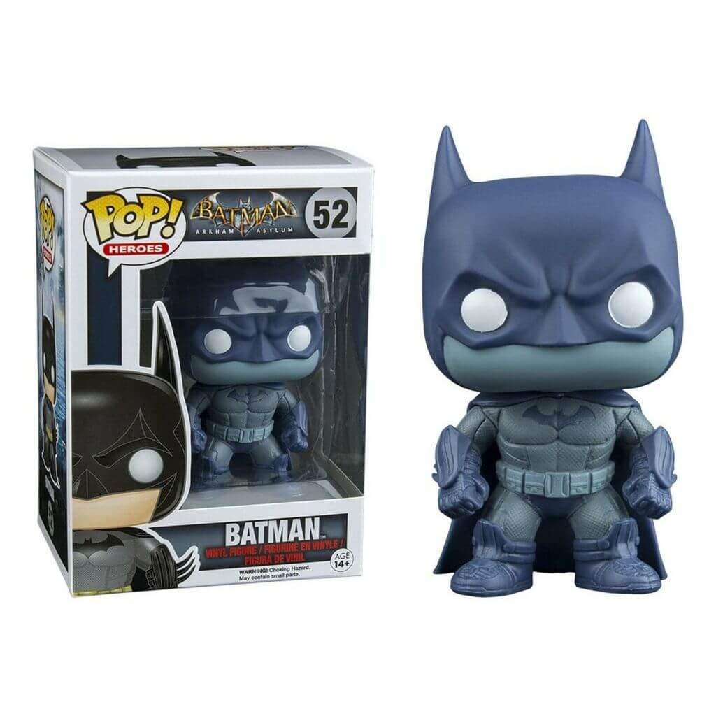 Funko 6610 Pop! Heroes: Batman Arkham Asylum - Batman (Detective Mode Exclusive) #52