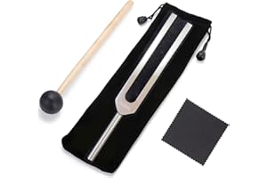 MoResolune 432 Hz Tuning Fork for Healing Sound Healing Therapy Reduces Stress and Anxiety 423hz Aluminum Alloy Energy Yoga T