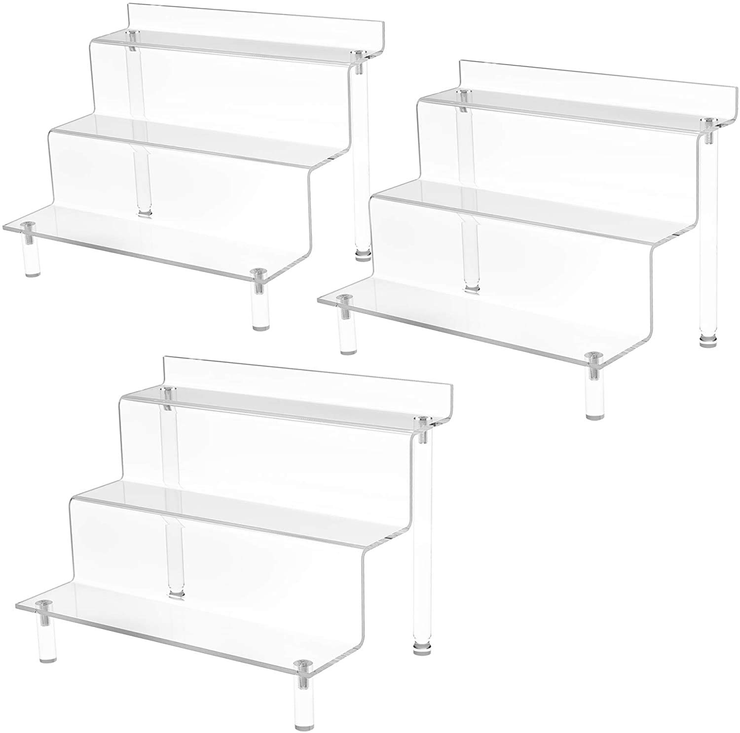 Grarry Tiered Display Stand Shelf, 12” Perfume