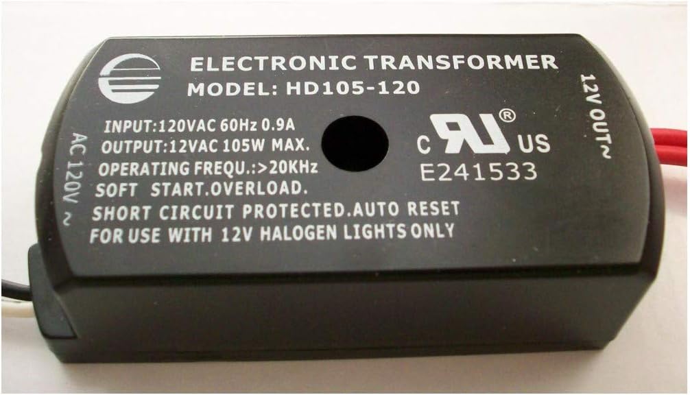 105W ELECTRONIC LOW VOLTAGE HALOGEN TRANSFORMER HD105120 NEAT Lighting