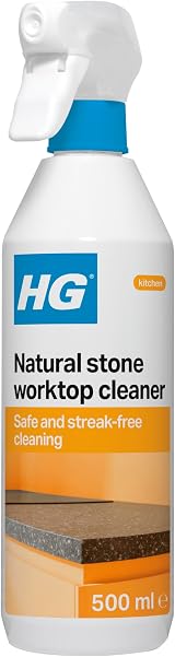 HG Natural Stone Worktop Cleaner 500ml Daily Kitchen Spray