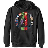Marvel unisex-child Avengers Heroes Icon Hoodie