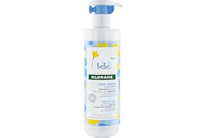 Klorane - Cleansing Cream With Cold Cream - Organic Calendula - Babies - Body And Hair, Dry And Very Dry Skin - 500 ml