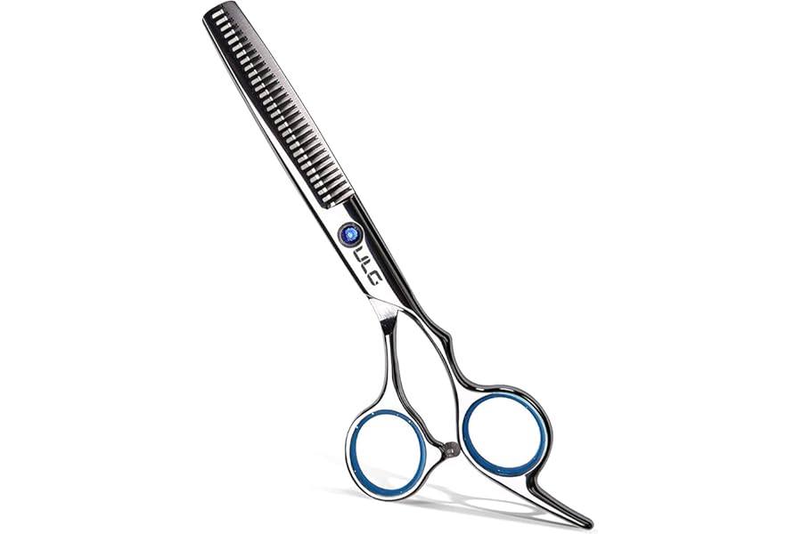 Hair Thinning Scissors ULG Professional Barber’s Texturizing Teeth Shears for Hairdressing, Salon and Home Use Thinning Shears for Hair Cutting, Made of Japanese Stainless Steel, 6.5 inch