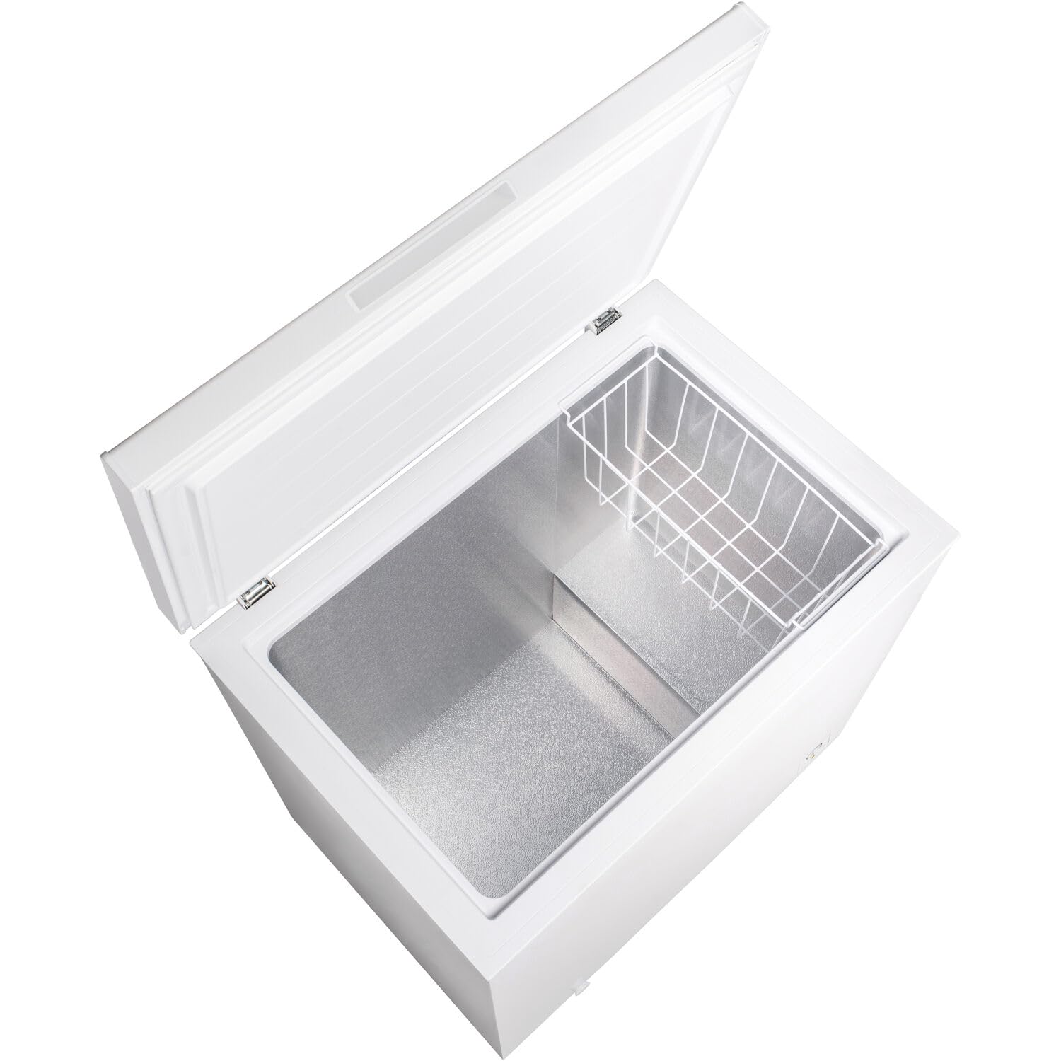 Arctic Wind 2AWWCF70A 7-cu. ft. Compact Chest Freezer, Additional Frozen Storage for Bulk Food, Meat, Ice Cream, for Use in Garage, Office, Mini Bar in White, 7 CF