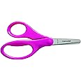 Fiskars 5" Blunt-Tip Scissors for Kids 4+ - Scissors for School or Crafting - Back to School Supplies - Color May Vary