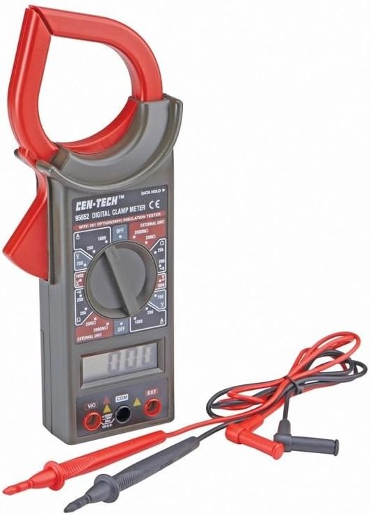 CEN-TECH 95652 Multimetro Digital LCD con Gancho 5 Funciones: Amazon