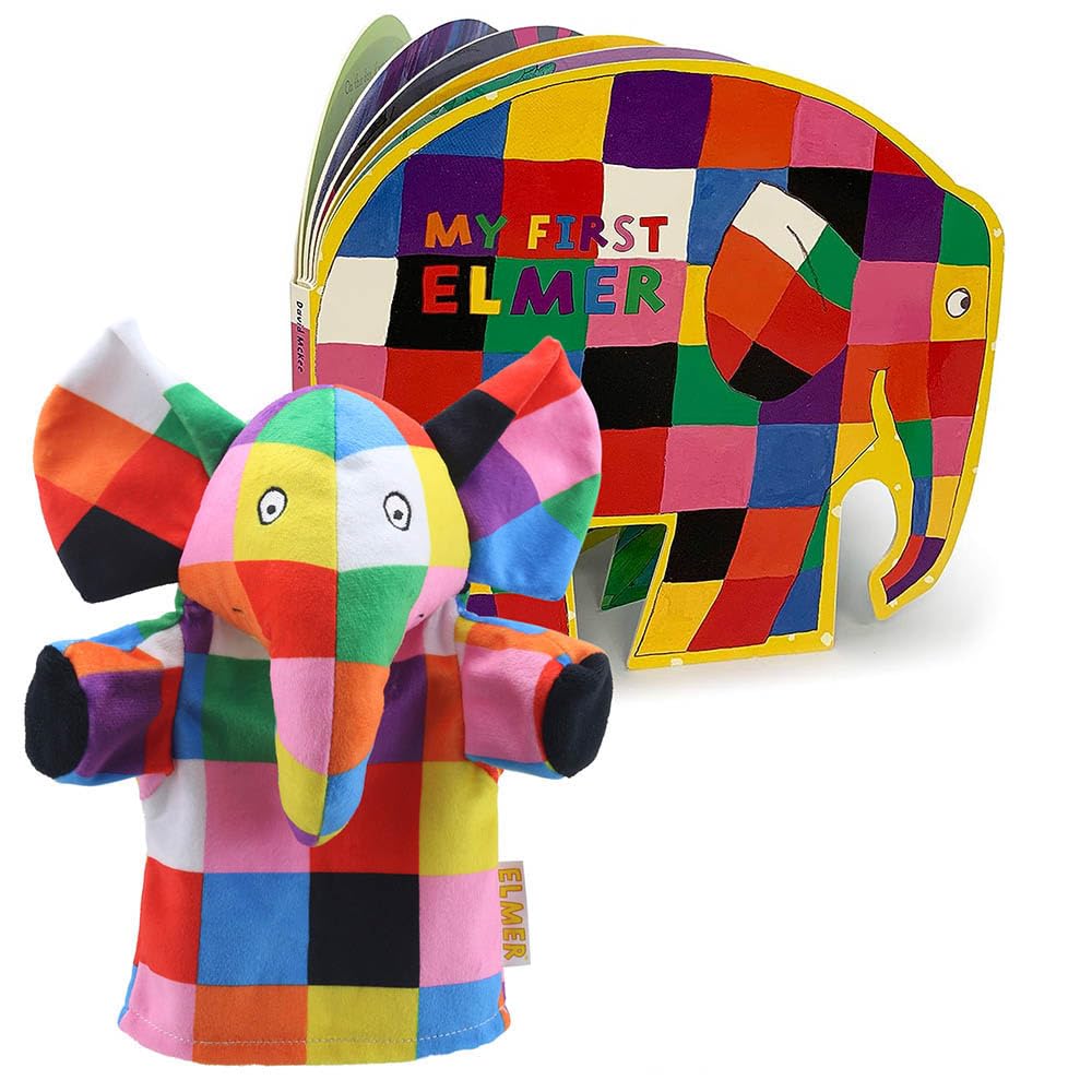 Books and Puppets: My First Elmer including My First Puppet