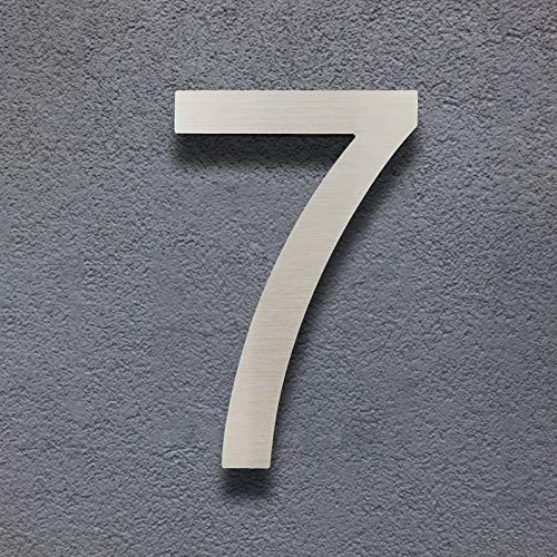 Cobata Modern House Numbers-8 Inch Solid Stainless Steel Street Address ...