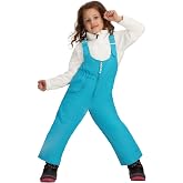 Obermeyer Girls Snoverall Bib - Kids Snow Pants with I-Grow Wear System | Girls Snow Bibs, Adjustable Shoulders, Waterproof Fabric, Reinforced Knees, Winter Ski Pants, Toddler to Youth Sizes