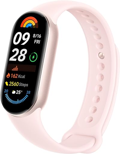 Xiaomi Smart Band 9 Mystic Rose UK Version 2 Year Warranty Fitness Tracker