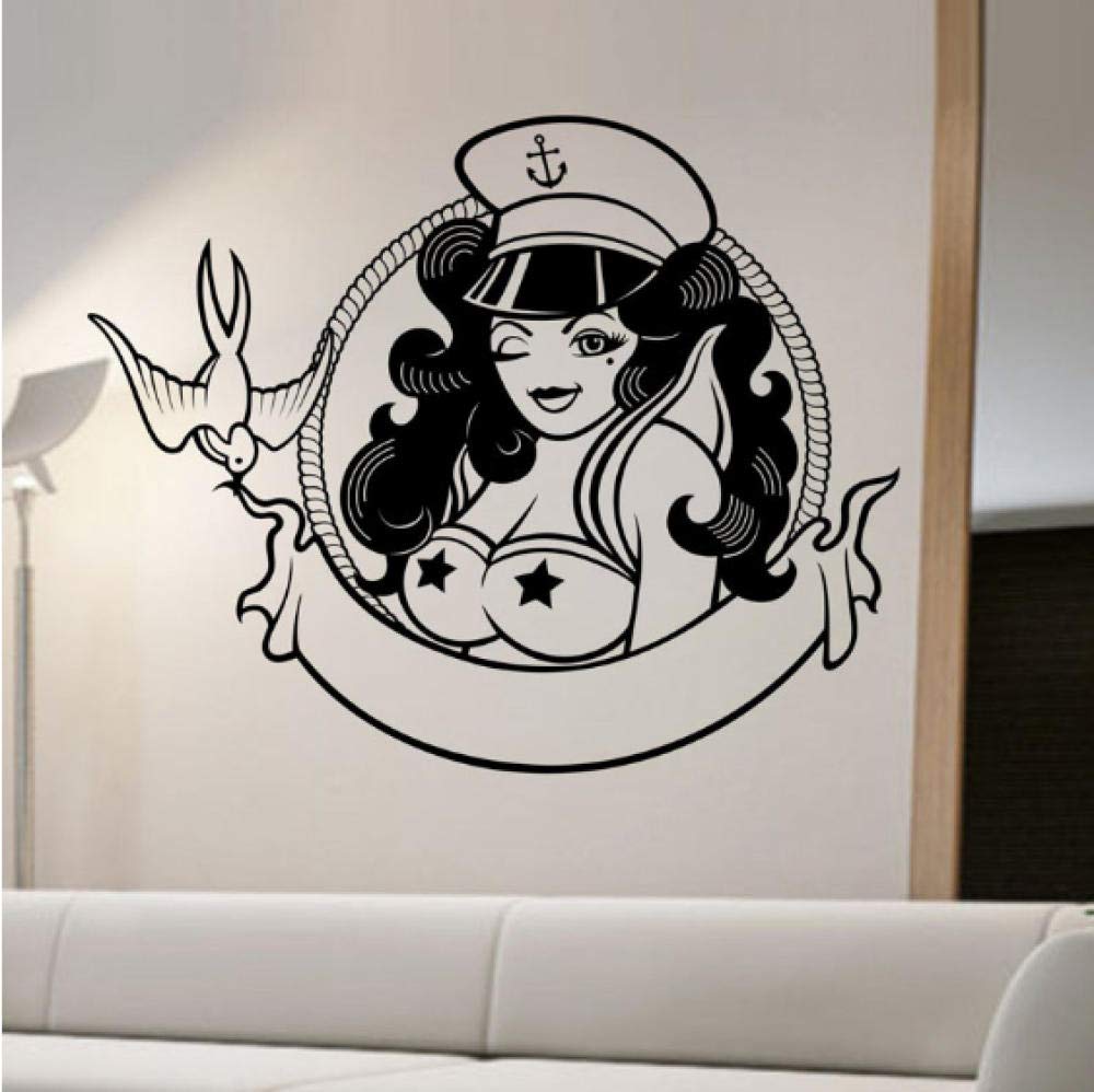 Amazon Com Wygajdie Bastante Marinero Retrato Femenino Etiqueta