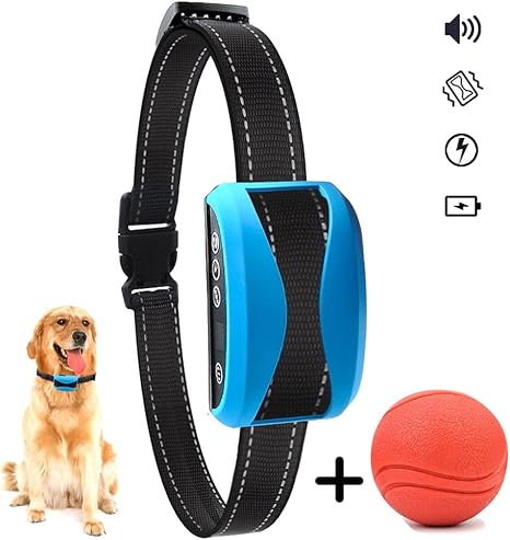 adjustable bark control dog collar