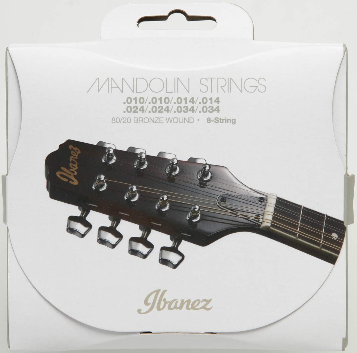 Ibanez Bronze Wound 80/20 Mandolin String Set - Light Gauge