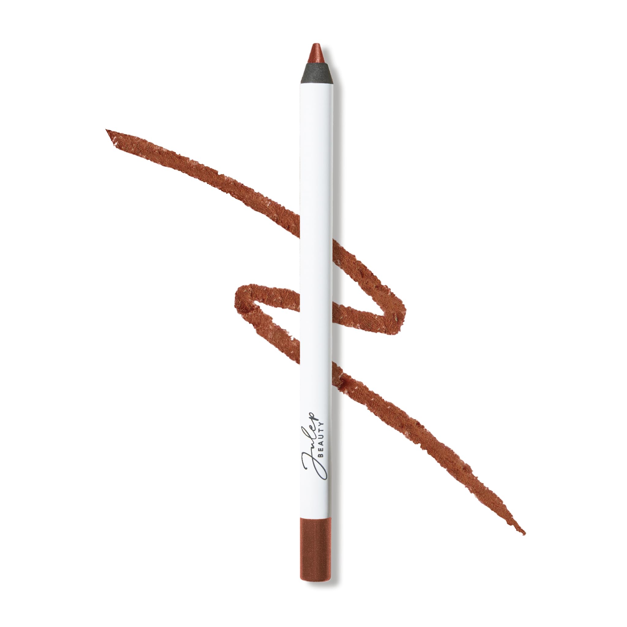 Julep When Pencil Met Gel Sharpenable Longwear Gel Eyeliner Pencil (Toasted Brown Shimmer) High-Performance, Waterproof, Transfer & Smudge Proof Eyeliner
