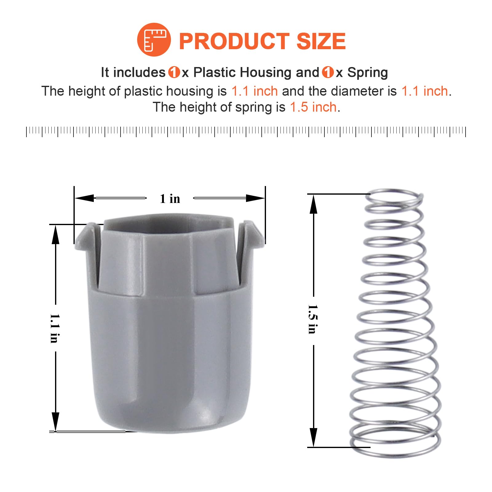 2025 Upgraded AGM73610701 Washer Magnetic Door Plunger Replacement Part for LG wm3050 wm3170cw wm8000ha wm3770 wm3670hwa Kenmore elite washer parts 796.4148 and more models by Beaquicy