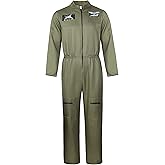 Zhitunemi Adult Halloween Costumes Men: Mens Flight Suit Costume Prisoner Costume Men - Red Jumpsuit for Dress Up Cosplay