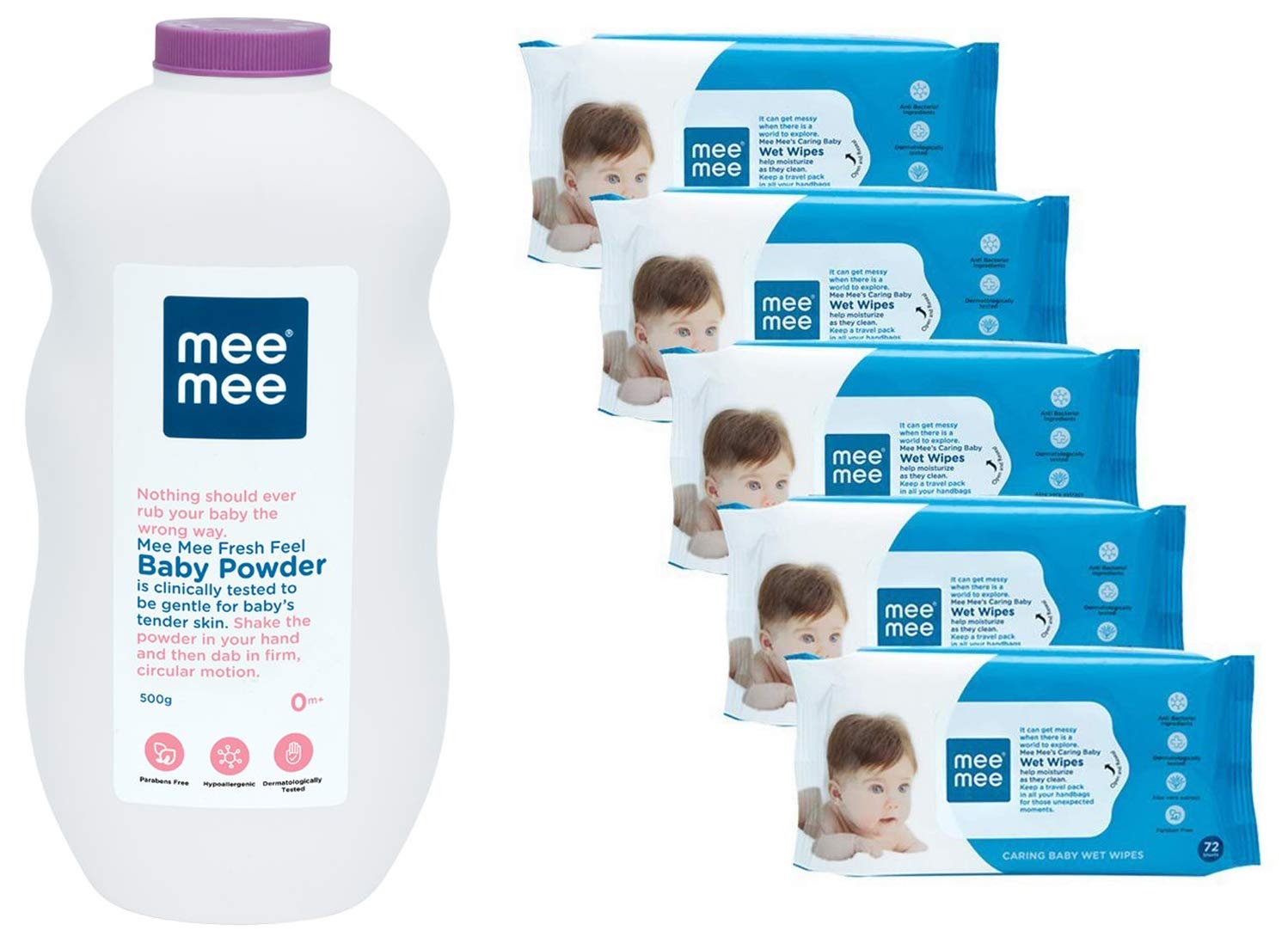 powder fresh baby wipes