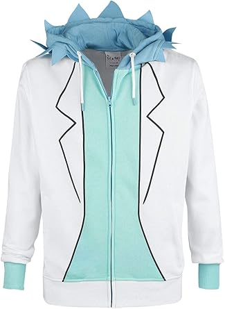 rick and morty zip hoodie