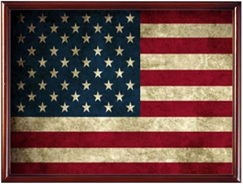 HUOX 5D DIY Diamond Painting,by Number Kits Crafts & Sewing Cross Stitch，Wall Stickers for Living Room Decoration American Flag