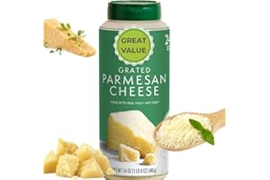 ELI&VAL Grated Parmesan Cheese 1lb 8 oz – Premium Aged Parmesan, Ready-to-Use, Perfect for Pasta, Pizza, Salads, and More – No Artificial Flavors or Additives