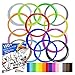 320ft Premium Quality Filaments for 3D Pen  - 1.75 ABS - 16 colors of which 2 Glow in Dark - 150 Bonus Stenicls (Downloadable PDF eBook) - Sample Fun Pack Filaments - 20 feet per color