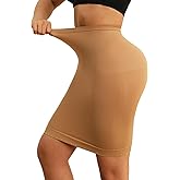 Rosemary Kiss Shapewear Slips Seamless Tummy Control Half Slip Under Dress Tight Skirt Undergarments Body Shaper