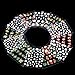 12 Sheets Multicolored Christmas 3D Nail Art Stickers with Snowflake, Tree, Deer, Santa