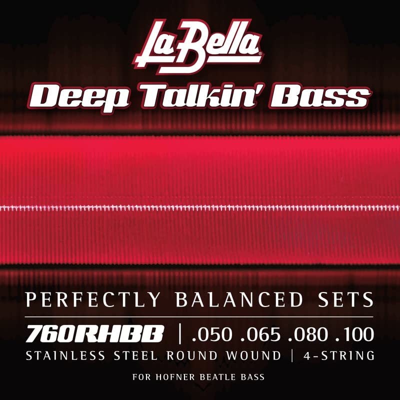 La Bella 760rhbb Beatle Bass 50-100