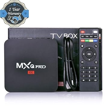 Drumroar Android 7.1 TV Box 1GB RAM/8GB ROM 64 Bit Quad Core Wi-Fi UHD 4K 1080P Smart TV Set Top Box