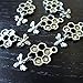 NP Supplies 10 PCS/Lot 26mm*13mm alloy antique silver plated animal charm bee honey metal charms - (NS629)