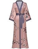Women's Long Silk Robes Long Satin Robes Long