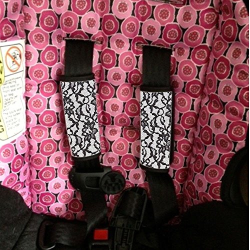 Brica Seat Belt Adjuster with CushyStrap Car Seat Covers B00ZBC1FAG