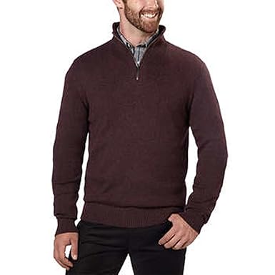 calvin klein zipper sweater