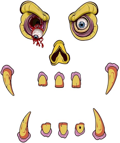 Amazon ウォールステッカー ハロウィン 壁紙シール かわいい 壁飾り 装飾 インテリア 雑貨 Diy 悪魔の爪 パーティー グッズ 壁 装飾 デコレーション C ウォールステッカー オンライン通販