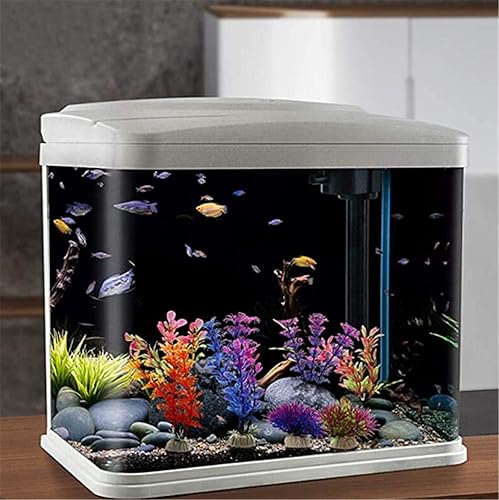 senlinlv 10Pcs Artificial Aquarium Plants, Small Size to