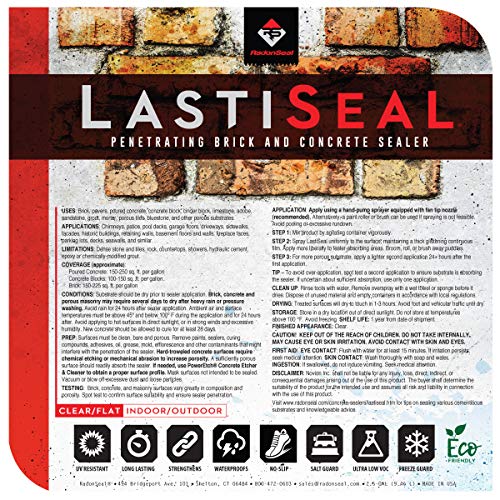 image for RadonSeal LastiSeal Brick & Concrete Sealer (5-gal) | All Purpose Seal