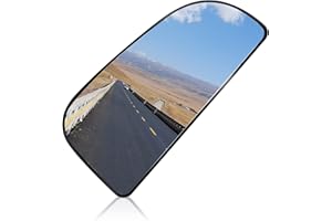 Vkinman Left Driver Side Rearview Flip Up Tow Mirror Glass with Holder 68067730AA 68067731AA for Dodge Ram 1500 2500 3500 201