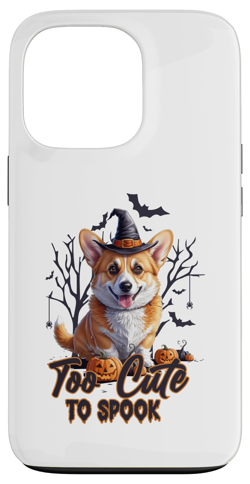 iPhone 13 Pro Too Cute To Spook Halloween Ghost Pumpkin Costume Women Kids Case