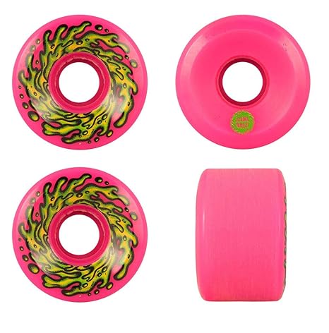 Santa Cruz Skate 60mm Slime Balls Og Pink 78a Amazon In Sports
