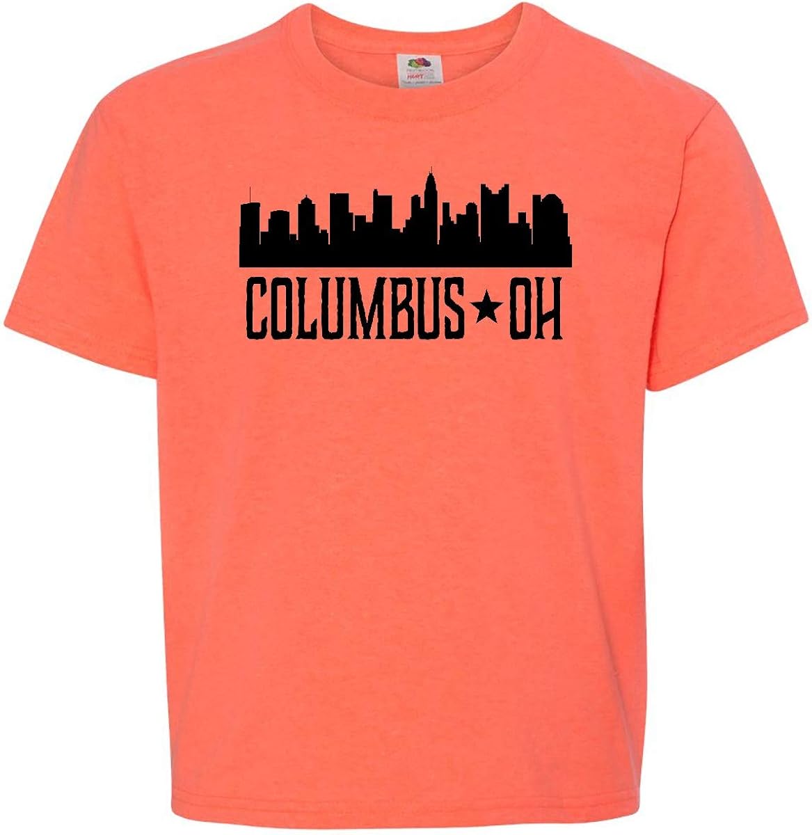 inktastic Columbus Ohio Skyline City Gift Youth TShirt