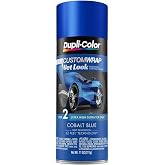 Dupli-Color ECWRC8820 Custom Wrap Wet Look High Gloss Removable Automotive Paint &ndash; Cobalt Blue Spray Paint - 11 oz. Aerosol Can