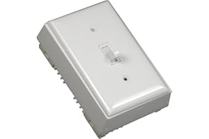 Legrand Wiremold NMW2-S Nonmetallic Plastic Raceway for Extending Power, Single Pole Switch Kit with Wall Plate, White (1 Pac