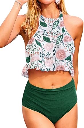 crop top tankini