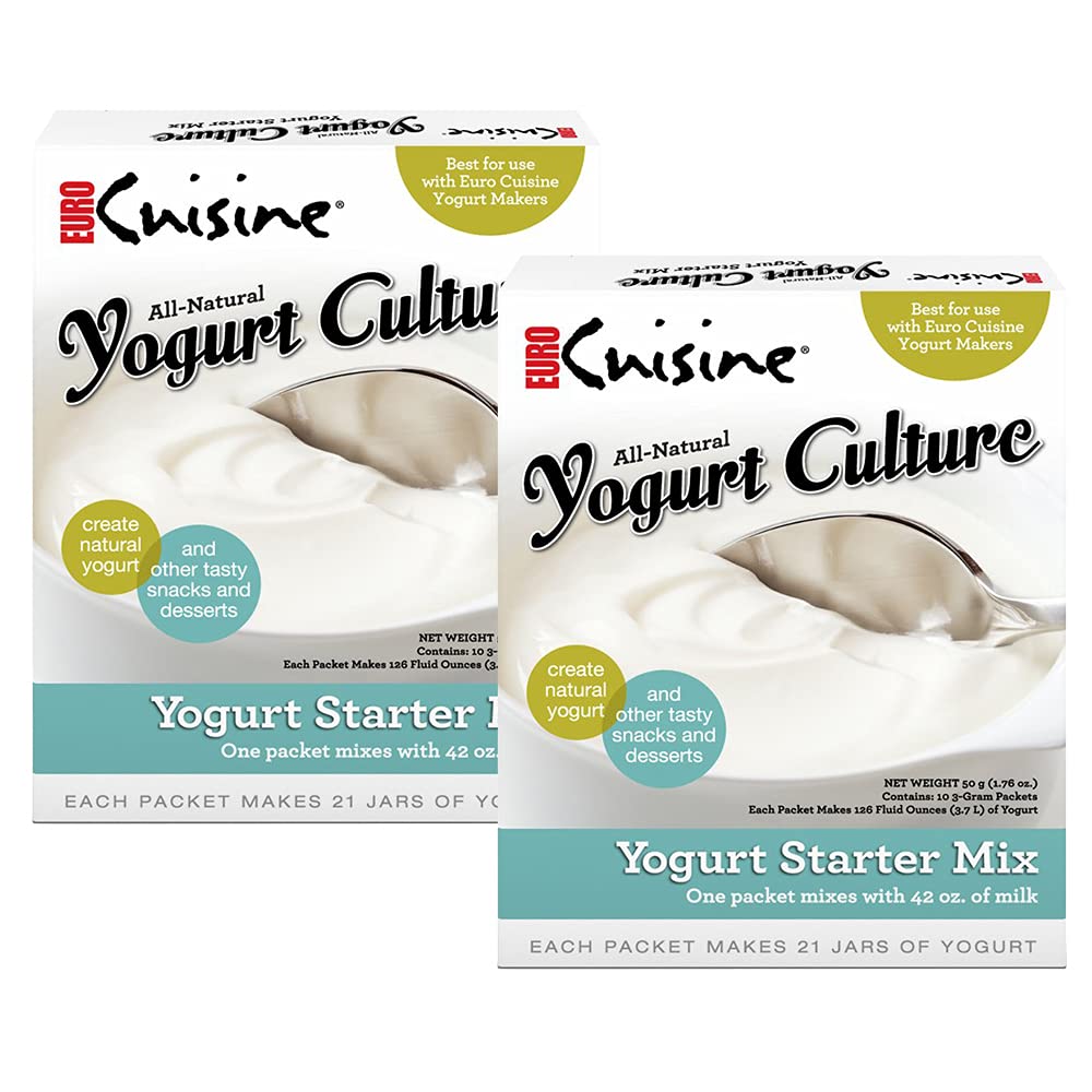 Euro Cuisine RI1020 All Natural Yogurt Culture