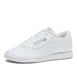 Reebok womens Princess Running Shoe, White/Gum, 7.5
