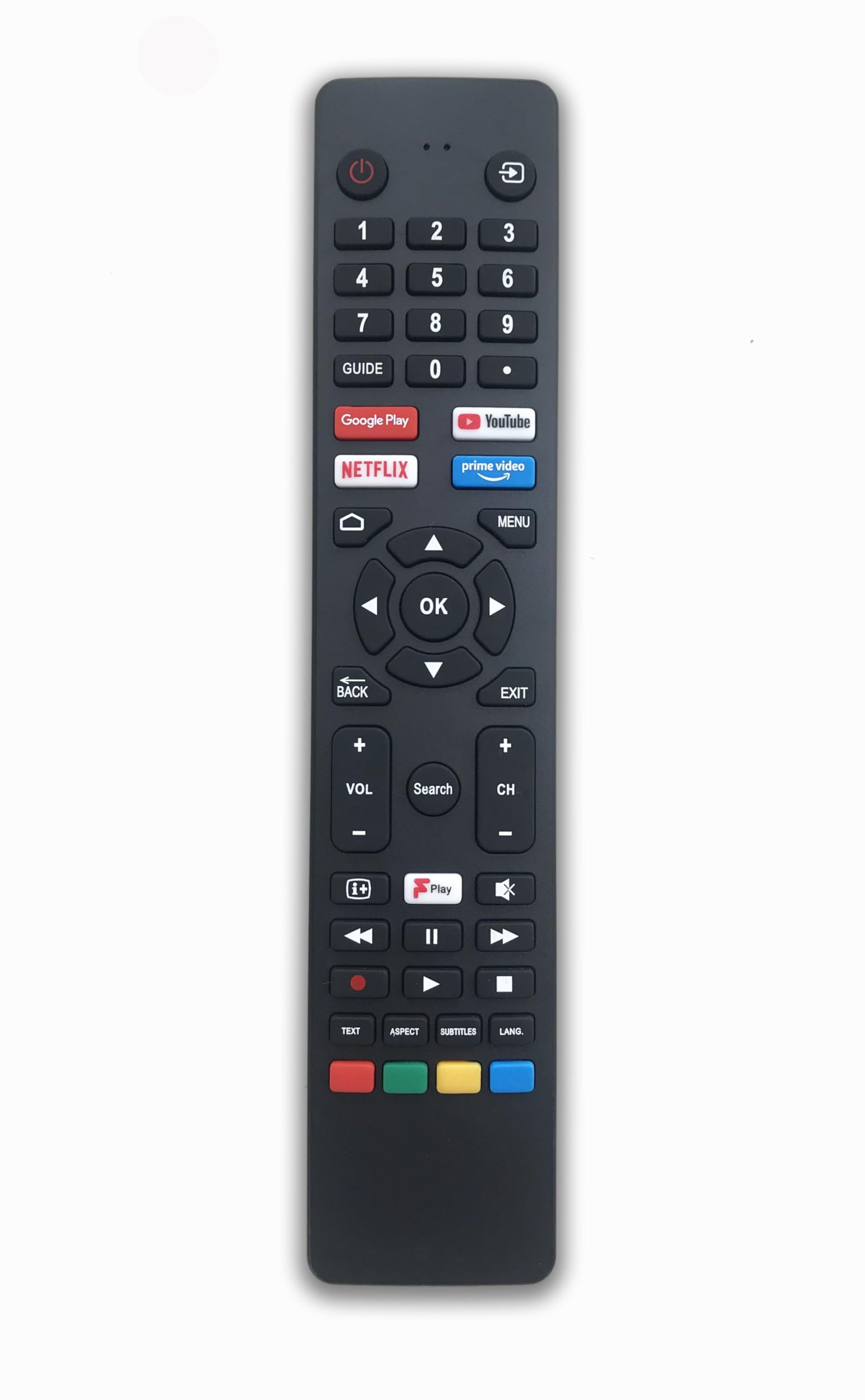 RM-C3250 IR Replacement Remote Control for JVC Smart TV LT-65CA890 LT-32CA690 LT-32CA790 LT-40CA790 LT-43CA790 LT-43CA890 LT-50CA890 No Voice Function