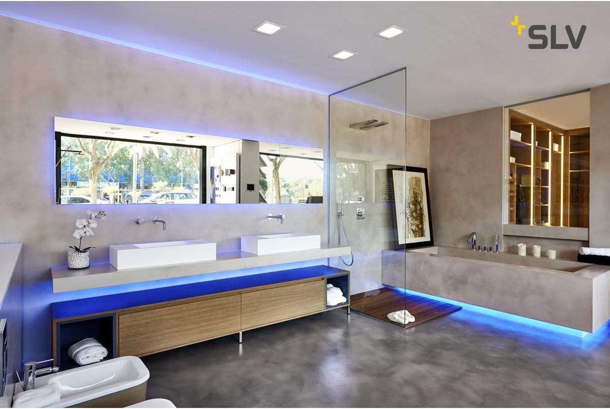 SLV recessed Wall and Ceiling Light VERLUX/Interior Ceiling and Wall Lighting, LED spot, recessed Light, recessed Wall Light - Image 4