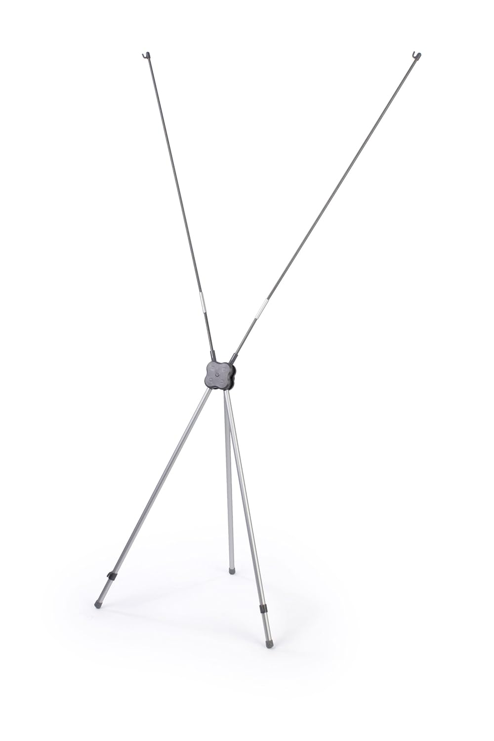 Displays2go Portable X Banner Stand With Hooks For Grommets